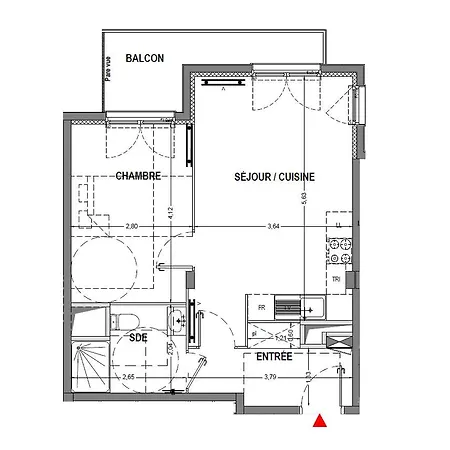 L'asian - New T2 Proche Gare Apartmán *